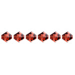 Preciosa Czech Crystal Bead Rondell 451 69 302 Light Burgundy