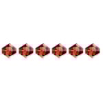 Preciosa Czech Crystal Bead Rondell 451 69 302 Light Burgundy