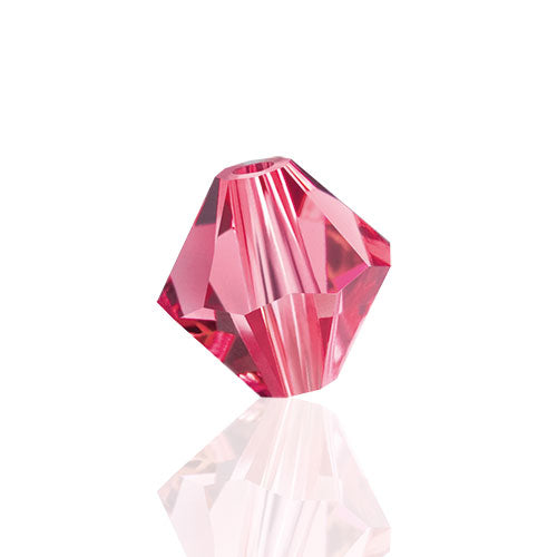 Preciosa Czech Crystal Bead Rondell 451 69 302 Indian Pink