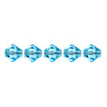 Preciosa Czech Crystal Bead Rondell 451 69 302 Aquamarine