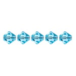 Preciosa Czech Crystal Bead Rondell 451 69 302 Aquamarine