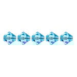 Preciosa Czech Crystal Bead Rondell 451 69 302 Aquamarine
