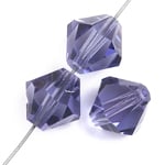 Preciosa Czech Crystal Bead Rondell 451 69 302 Tanzanite