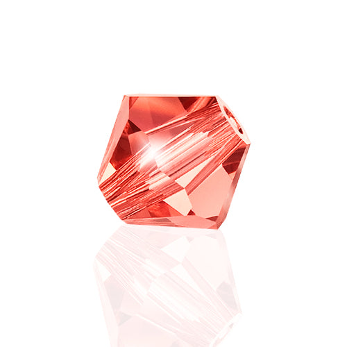 Preciosa Czech Crystal Bead Rondell 451 69 302 Padparadscha