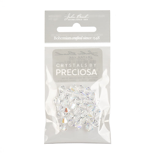 Preciosa Czech Crystal Bead Rondell 451 69 302 Crystal Glitter