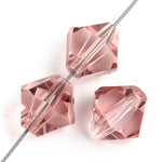 Preciosa 5in Strand Rondell Bead Light Amethyst