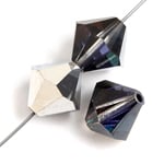 Preciosa 5in Strand Rondell Bead Heliotrope