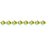 Preciosa 5in Strand Rondell Bead Jonquil