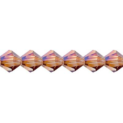 Preciosa 5in Strand Rondell Bead Venus