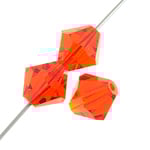 Preciosa 5in Strand Rondell Bead Hyacinth