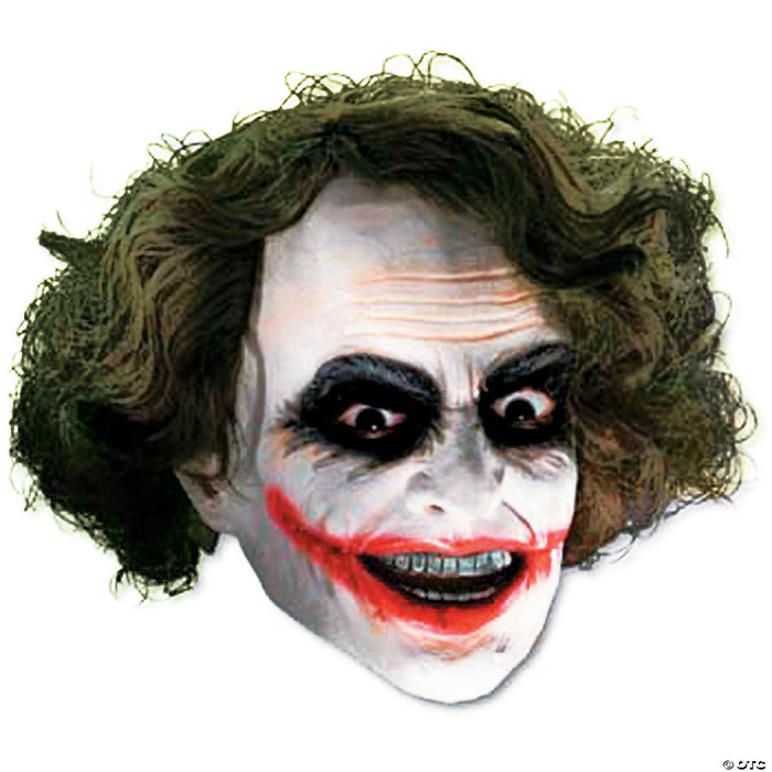 Vinyl 3/4 Joker™ Mask with Hair