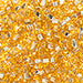 Czech Seed Beads Approx 24g Vial 6/0 - Yellow/Orange Shades