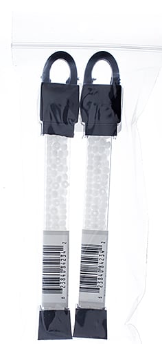 Czech Seed Beads Approx 24g Vial 6/0 - Black/White Shades