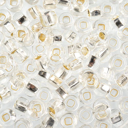 Czech Seed Beads Approx 24g Vial 2/0 - White/Black Shades