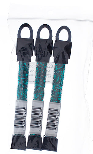 Czech Seed Beads Approx 24g Vial 6/0 - Green Shades