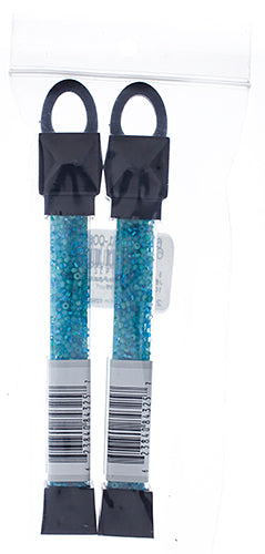 Czech Seed Beads Approx 24g Vial 10/0 - Blue Shades