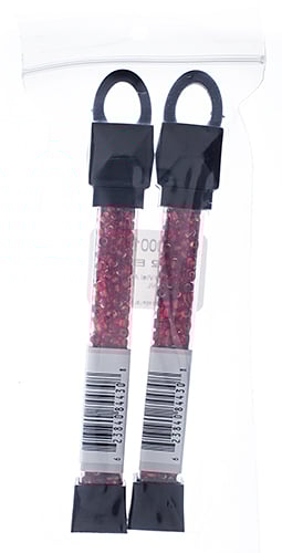 Czech Seed Beads Approx 24g Vial 6/0 - Red Shades