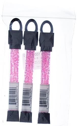 Czech Seed Beads Approx 24g Vial 6/0 - Pink Shades