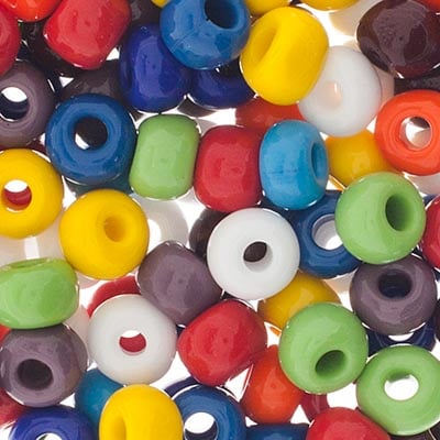 Czech Seed Beads Approx 24g Vial 33/0 Multi