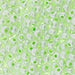 Czech Seed Beads Approx 24g Vial 6/0 - Green Shades