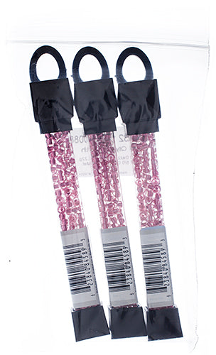 Czech Seed Beads Approx 24g Vial 6/0 - Pink Shades