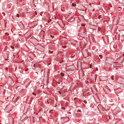 Czech Seed Beads Approx 24g Vial 6/0 - Pink Shades