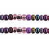 Czech Seed Beads Approx 24g Vial 6/0 - Purple Shades
