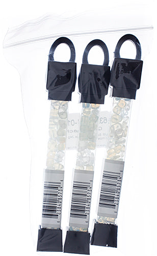 Czech Seed Beads 24g Vial Semi-precious Chips