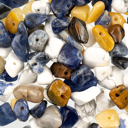 Czech Seed Beads 25g Vial Semi-precious Chips