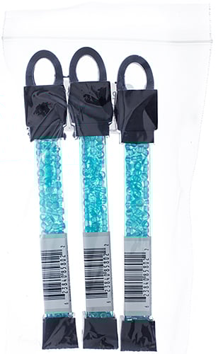 Czech Seed Beads Approx 24g Vial 6/0 - Green Shades