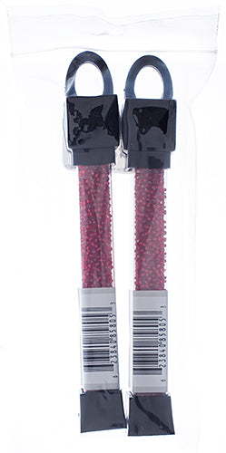 Czech Seed Beads Approx 24g Vial 10/0 - Red Shades