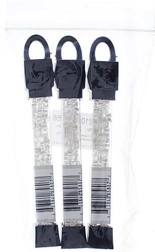 Czech Seed Beads Geometric Cube apx 24g Vial