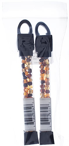 Czech Seed Beads Approx 24g Vial 2/0 - Brown Shades