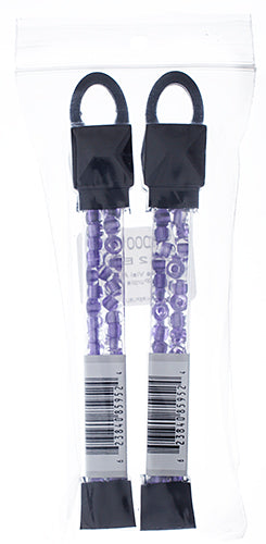 Czech Seed Beads Approx 24g Vial 2/0 - Purple Shades