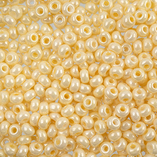 Czech Seed Beads Approx 24g Vial 6/0 - Black/White Shades