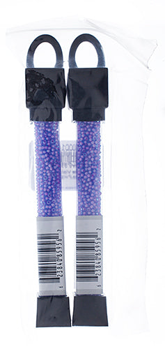 Czech Seed Beads Approx 24g Vial 10/0 - Purple Shades