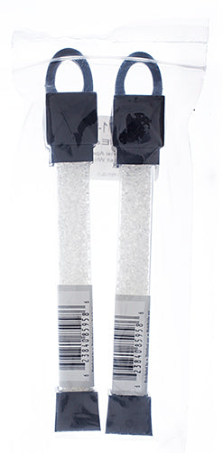 Czech Seed Beads Approx 24g Vial 10/0 - White Shades