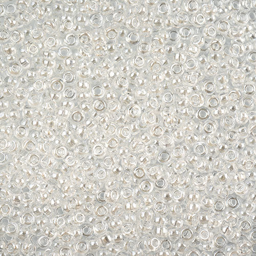 Czech Seed Beads Approx 24g Vial 10/0 - White Shades