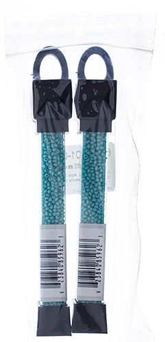 Czech Seed Beads Approx 24g Vial 10/0 - Blue Shades