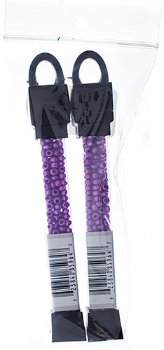 Czech Seed Beads Approx 24g Vial 6/0 - Purple Shades