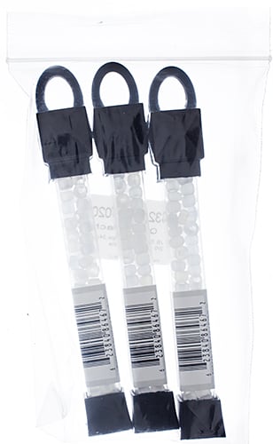 Czech Seed Beads Approx 24g Vial 2/0 - White/Black Shades