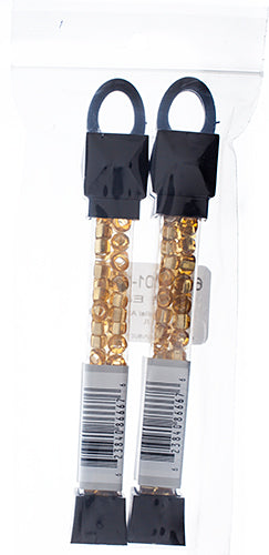 Czech Seed Beads Approx 24g Vial 2/0 - Brown Shades