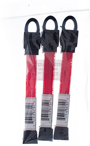 Czech Seed Beads Approx 24g Vial 10/0 - Red Shades