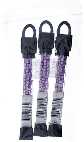 Czech Seed Beads Geometric Cube apx 24g Vial