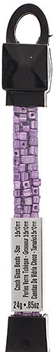 Czech Seed Beads Geometric Cube apx 24g Vial