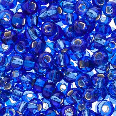 Czech Seed Beads Approx 24g Vial 2/0 - Blue Shades