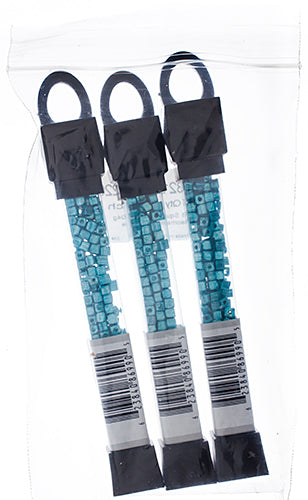 Czech Seed Beads Geometric Cube apx 24g Vial