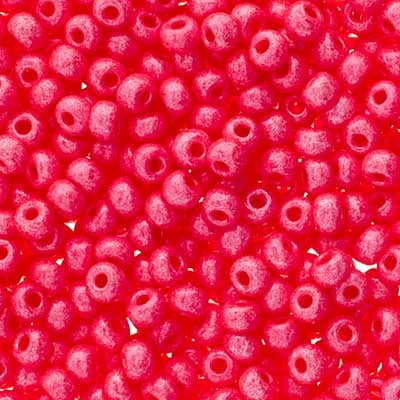 Czech Seed Beads Approx 24g Vial 6/0 - Pink Shades