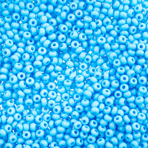 Czech Seed Beads Approx 24g Vial 10/0 - Blue Shades