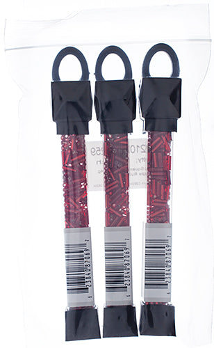 Czech Bugle Seed Beads apx 19g Vial #3 